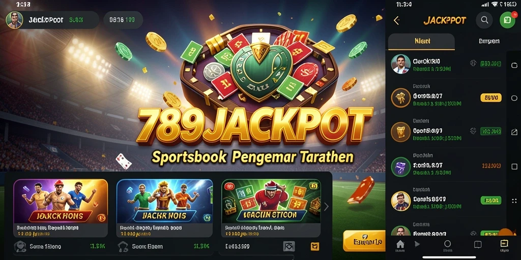 Tampilan screenshot 789JACKPOT yang menampilkan aksi taruhan olahraga.