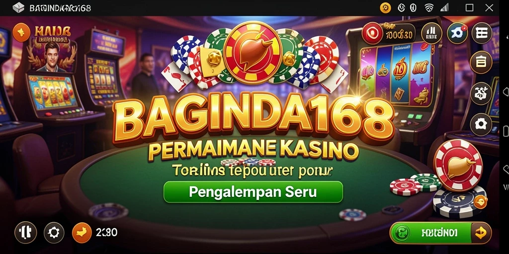 Tampilan gameplay seru dan menegangkan dalam game Kasino.