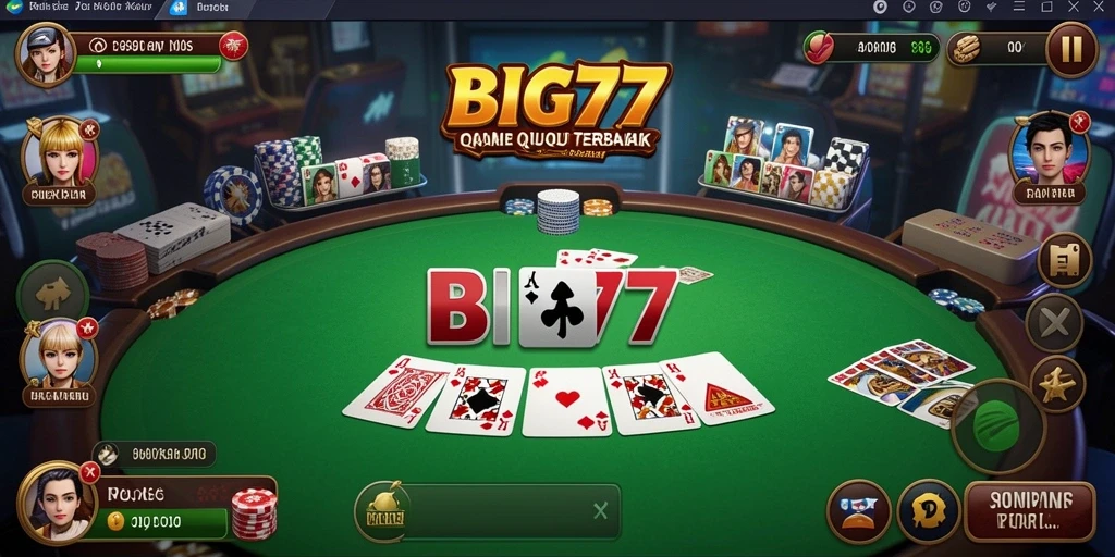 Gameplay seru QiuQiu di BIG77 dengan grafik yang menawan.