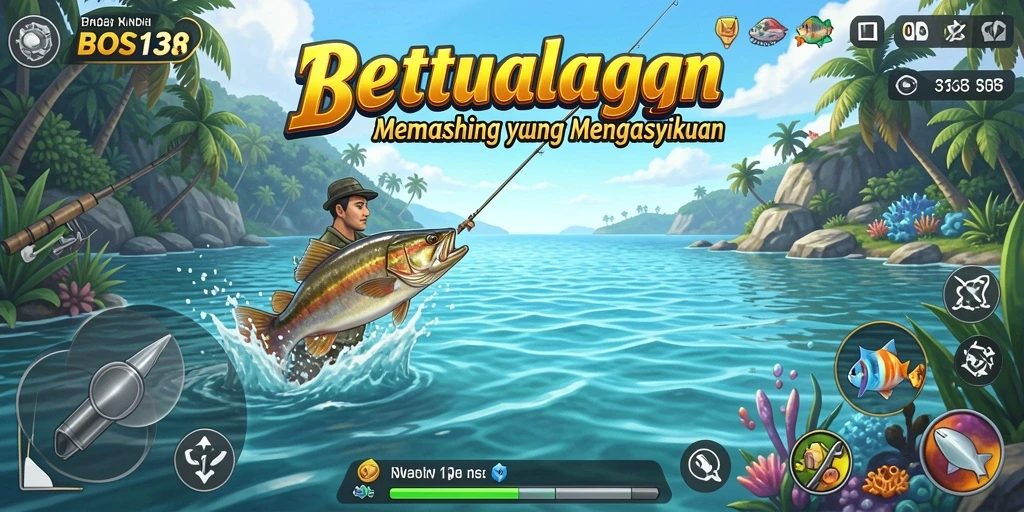 Tangkapan ikan besar dalam gameplay BOS138 yang seru.