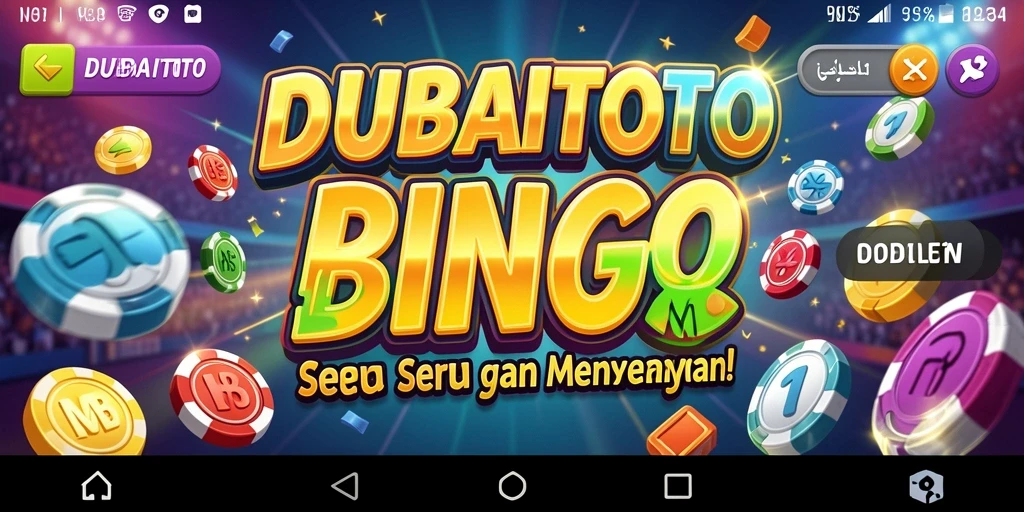 Screenshot gameplay DUBAITOTO yang menunjukkan serunya permainan Bingo