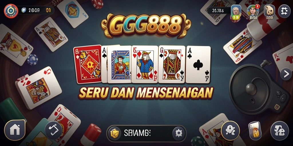 Tampilan gameplay GGG888 yang seru dan menarik.
