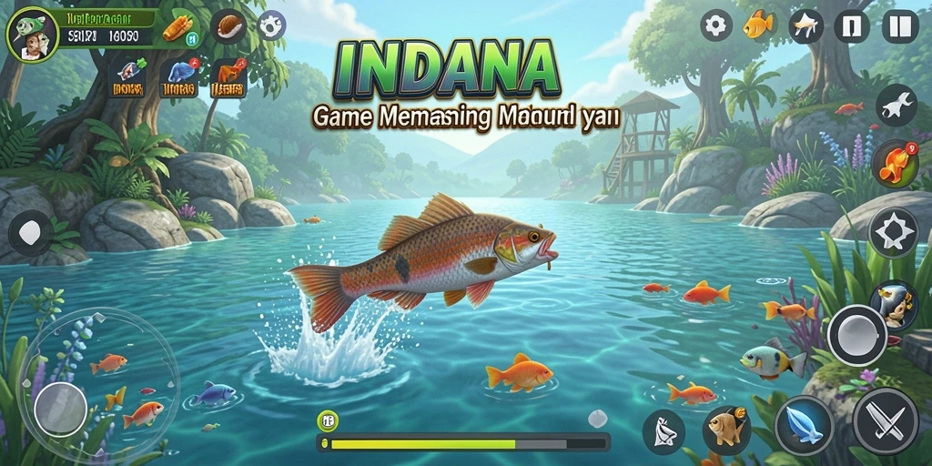 Menampilkan aksi memancing yang seru di INDAAA.