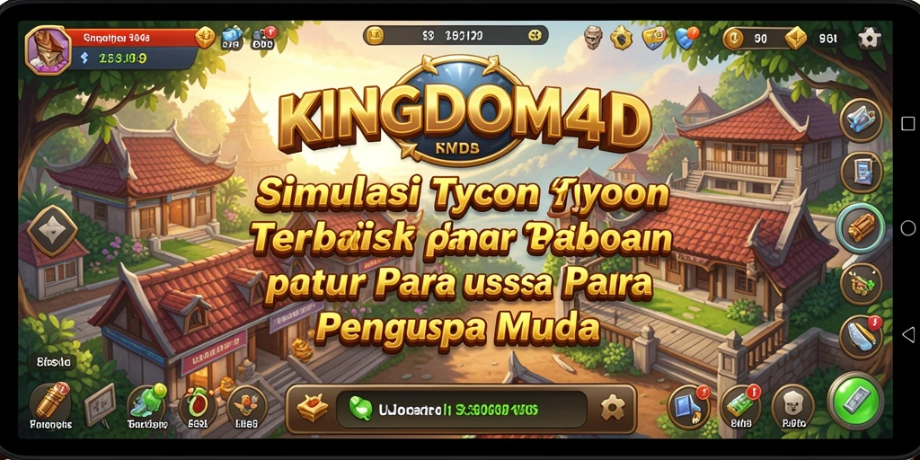 Screenshot KINGDOM4D menampilkan strategi Tycoon yang menarik dan menantang.