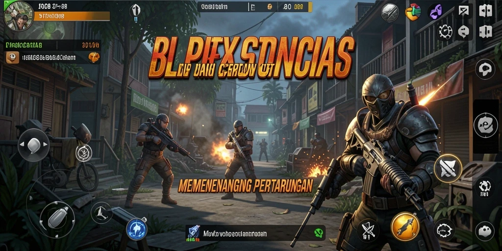 Screenshot permainan LPO88 yang menunjukkan pertarungan strategi yang intens.