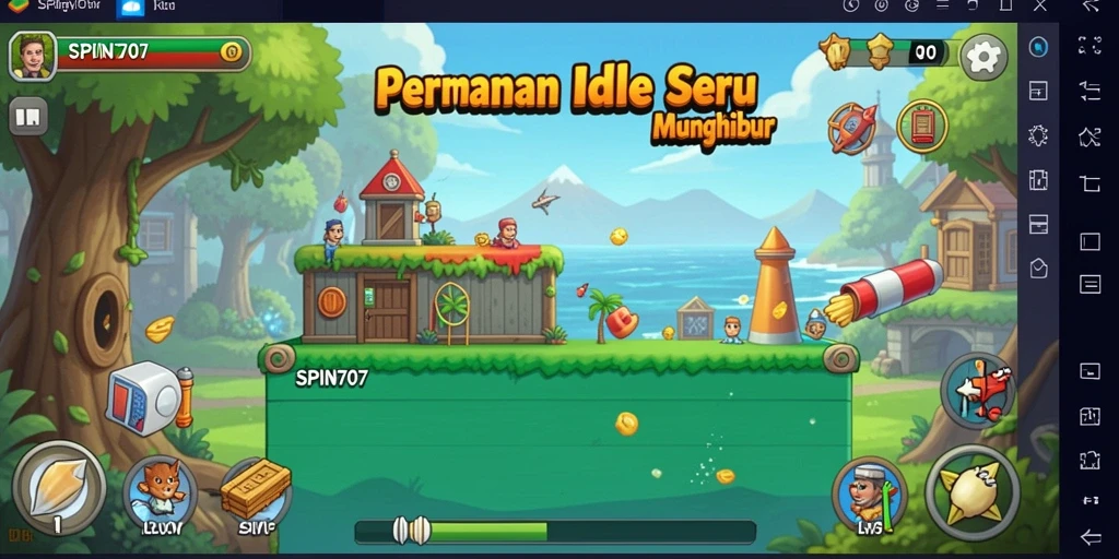 Gameplay SPIN707 yang mengasyikkan dengan mekanisme Idle.
