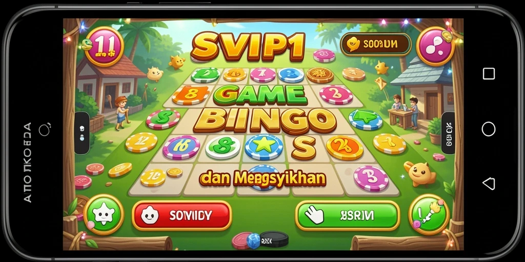 Tampilan seru gameplay Bingo di SVIP1 yang menantang.