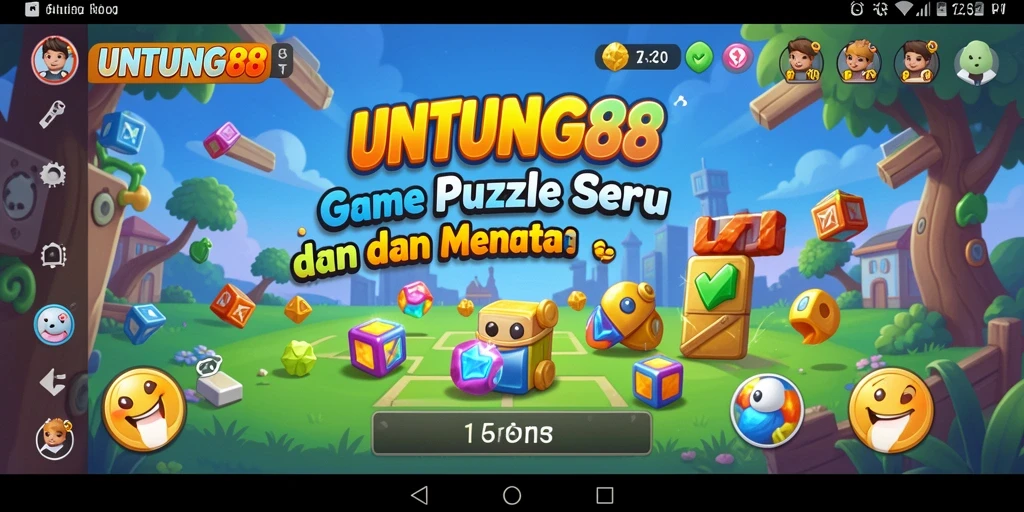Tampilan menarik dari gameplay puzzle UNTUNG88.